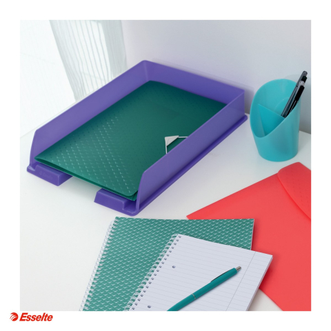 Tavita documente Esselte Colour'Breeze, PS, A4, pentru arhivare, lavanda [4]