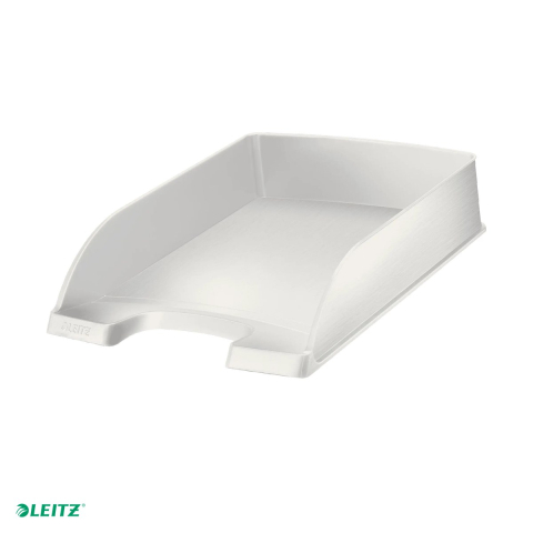 Organizatoare si suporturi de birou - Tavita documente Leitz Style, PS, A4, alb Arctic