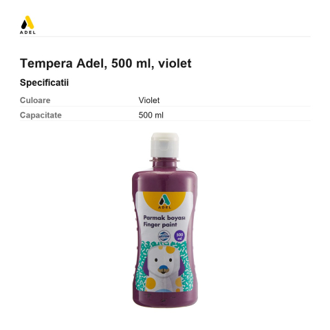 Tempera Adel, 500 ml, violet [2]