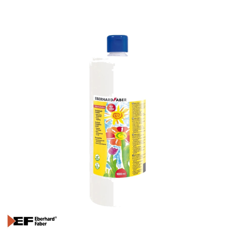 Birotica papetarie - Tempera alba Eberhard Faber, 1000 ml, acoperire foarte buna, pentru scoli si gradinite