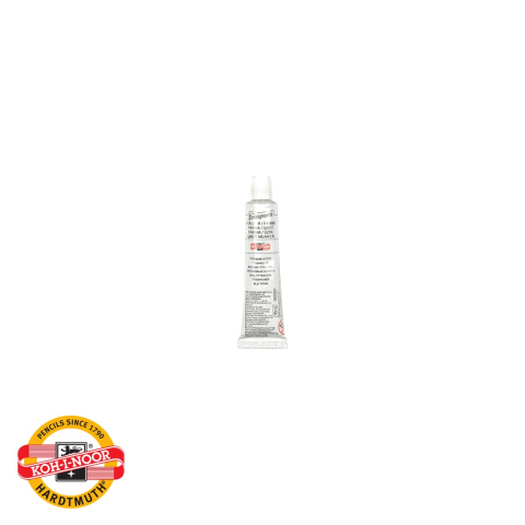 Birotica papetarie - Tempera alba Koh-I-Noor, tub 16 ml, culoare opaca pe baza de apa, pentru desen si pictura scolara