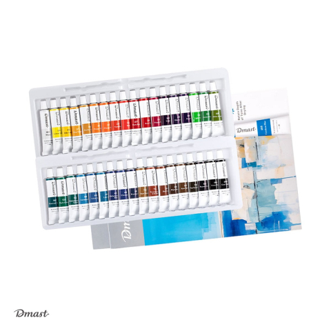 Handmade Creativ si Hobby - Tempera Dmast by Pebeo, acuarela 36 culori 12 ml, asortate