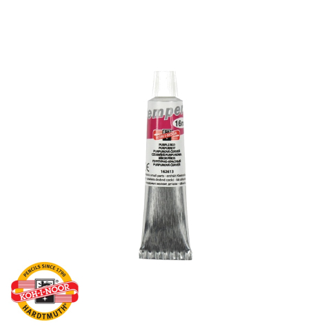 Birotica papetarie - Tempera rosie-purpurie Koh-I-Noor, 16ml, culoare vie si luminoasa, pentru desen si pictura scolara