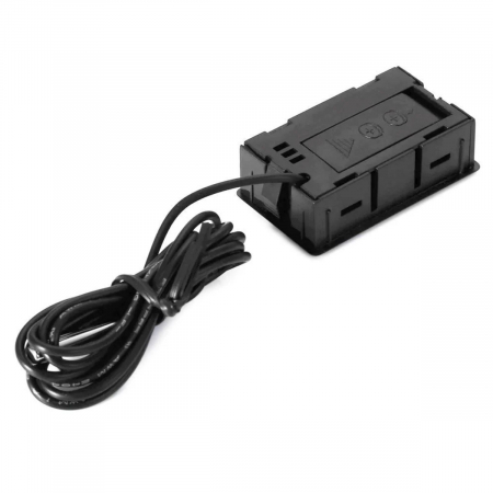 Termometru digital cu sonda senzor si cablu 100 cm, cu afisare LCD, 2 x baterii LR44, -50°C pana la 100°C, 50-300, negru [1]