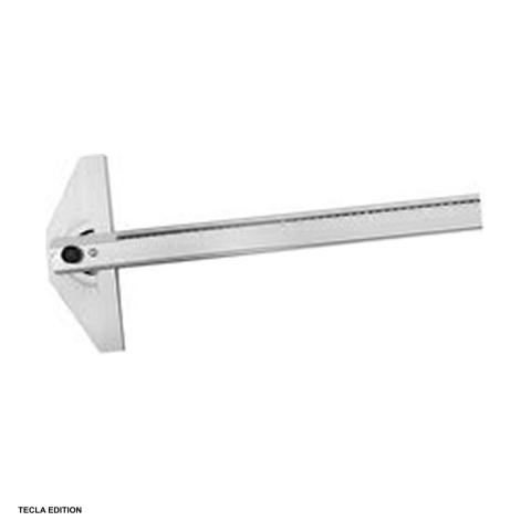 Birotica papetarie - Teu din aluminiu cu cap rotativ, 1.2 m