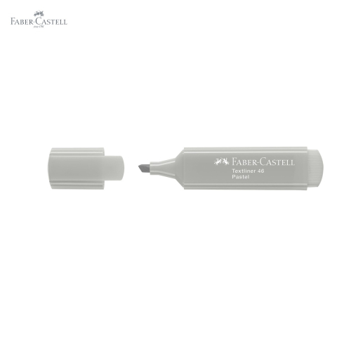 Textmarker Faber-Castell 1546, culoare gri pastel, varf multiplu, pentru birou si studiu [4]