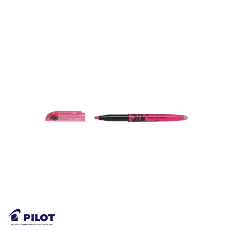 Birotica papetarie - Textmarker roz deschis Pilot FriXion Light, cerneala termo-sensibila, stergere fara urme