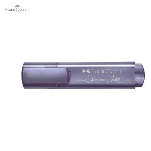 Textmarker violet metalizat Faber-Castell 1546, cerneala pe baza de apa, pentru accente stralucitoare pe hartie [4]