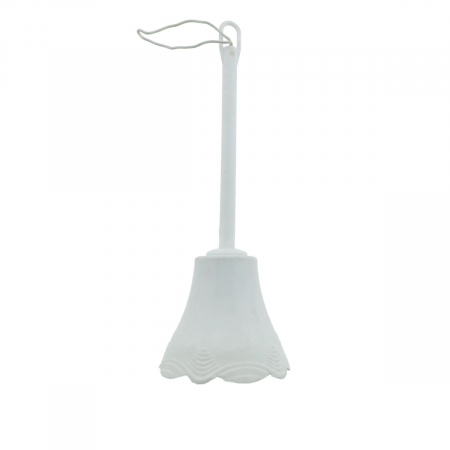 Iluminare interior - Tija cu dulie tip E27, ceramic, lungime 155mm, 10A, 230V, 40423, alba