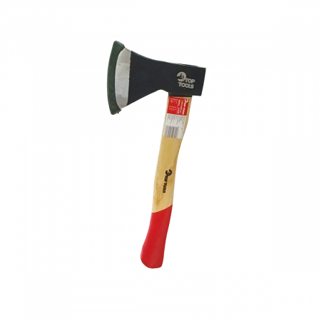 Topoare si securi - Topor 800g cu lama de 120mm si maner de lemn cu lungime de 340 mm, TOP-10461
