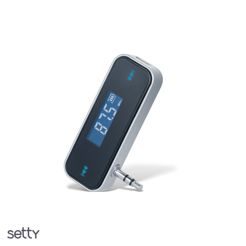 Car FM - Transmitator FM Setty TFM-01, Micro USB, 3,5 mm (mini-jack), Negru