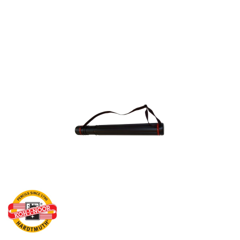 Tub port-desen din plastic Koh-I-Noor, 135 cm, cu capac filetat si curea ajustabila pentru umar, transport proiecte si postere [0]