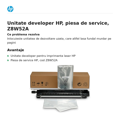 Unitate developer HP, piesa de service, Z8W52A [1]