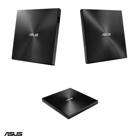 Unitate optica externa DVD writer ultraslim ASUS ZenDrive U8M, USB Type-C, scriere DVD 8X, suport M-DISC, grosime 13,9 mm, negru, SDRW-08U8M-U/BLK/G/AS [3]