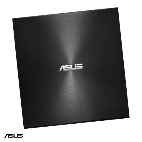 Accesorii IT - Unitate optica externa DVD writer ultraslim ASUS ZenDrive U8M, USB Type-C, scriere DVD 8X, suport M-DISC, grosime 13,9 mm, negru, SDRW-08U8M-U/BLK/G/AS