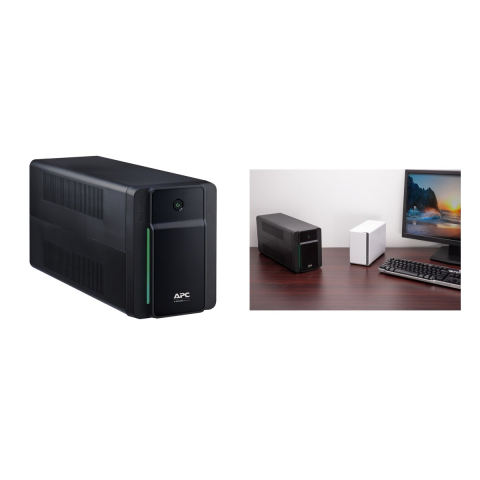 UPS line interactive APC Easy UPS 1200VA, 650 W, AVR, 4 prize Schuko, tower, fara port USB, negru, BVX1200LI-GR [3]