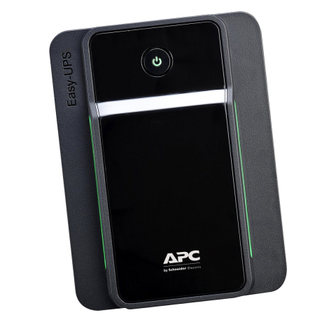 Sisteme UPS - UPS line interactive APC Easy UPS 700VA, 360 W, AVR, 2 prize Schuko, tower, fara port USB, negru, BVX700LI-GR