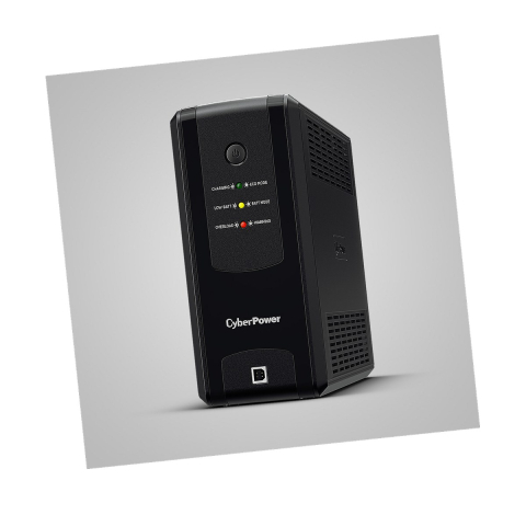 Sisteme UPS - UPS line interactive CyberPower UT1050EG, 1050 VA / 630 W, AVR, 4 prize Schuko, port USB, protectie RJ11/RJ45, tower, negru
