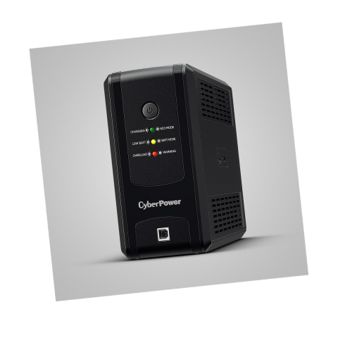 Sisteme UPS - UPS line interactive CyberPower UT850EG, 850 VA / 425 W, AVR, 3 prize Schuko, port USB, protectie RJ11/RJ45, tower, negru