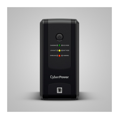 UPS line interactive CyberPower UT850EG, 850 VA / 425 W, AVR, 3 prize Schuko, port USB, protectie RJ11/RJ45, tower, negru [3]