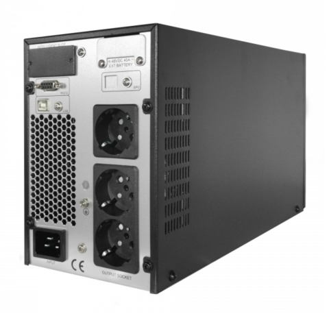 UPS Online 2000VA 1800W Dubla Conversie Sinus Pur LCD 3 Iesiri Schuko Management Remote pentru Servere & Echipamente Industriale TED Electric TED003980 [2]