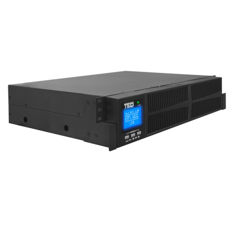 UPS Online Rack/Tower 3000VA 2700W Dubla Conversie Sinus Pur 5 Iesiri (Schuko+4IEC) Management Remote pentru Servere & Centre Date TED Electric TED004062 [1]