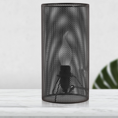 Veioza 25 w e14 metal negru platinet [1]