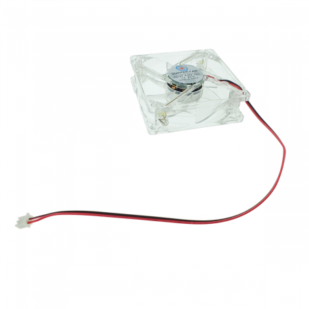 Ventilator PC, LHR Super fan, iluminare LED rosie, 80 x 80 x 25 mm, 3000RPM, 12v, 0.20A [2]