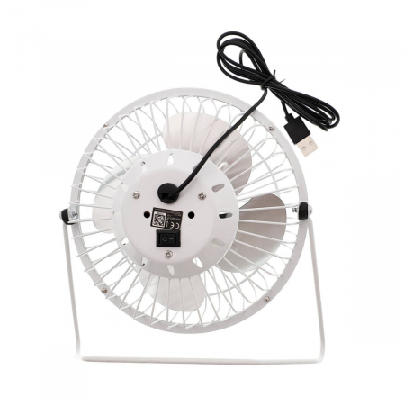 Ventilator de birou Esperanza EA149 cu alimentare prin cablu USB alb [2]