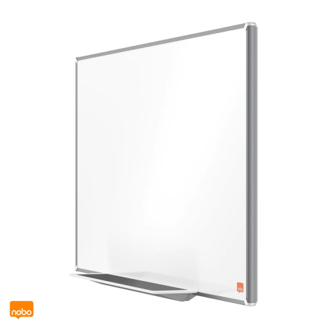 Whiteboard magnetic Nobo Impression Pro Widescreen 32 inch, otel lacuit, montaj ascuns InvisaMount, tavita si marker incluse, 710x400 mm, alb [4]