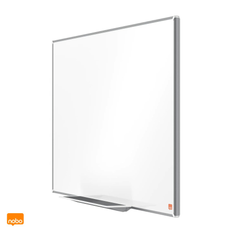 Whiteboard magnetic Nobo Impression Pro Widescreen 40 inch, otel lacuit, montaj ascuns InvisaMount, tavita si marker incluse, 890x500 mm, alb [4]