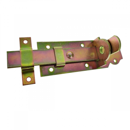 Bricolaj - Zavor aplicat, cu tija plata si orificii blocare, zincat, 140 mm