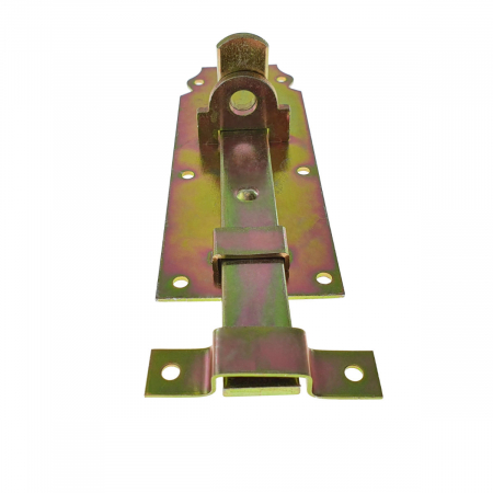 Bricolaj - Zavor aplicat, cu tija plata si orificii blocare, zincat, 160 mm