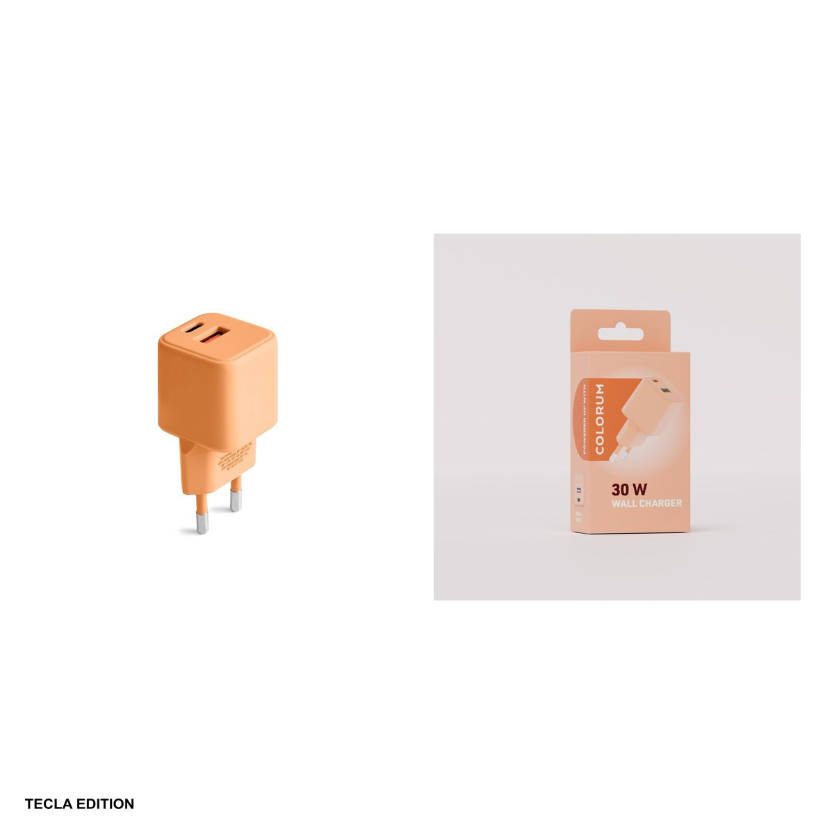 Incarcator priza Colorum CLS30-AC-14, 30W, 1 x USB-A, 1 x USB-C, Power Delivery, Roz deschis [4]