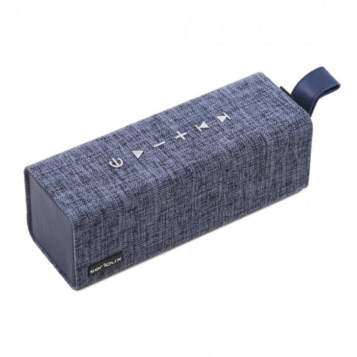 Boxa portabila Serioux Wave Cube, Bluetooth, 12W, Blue [5]