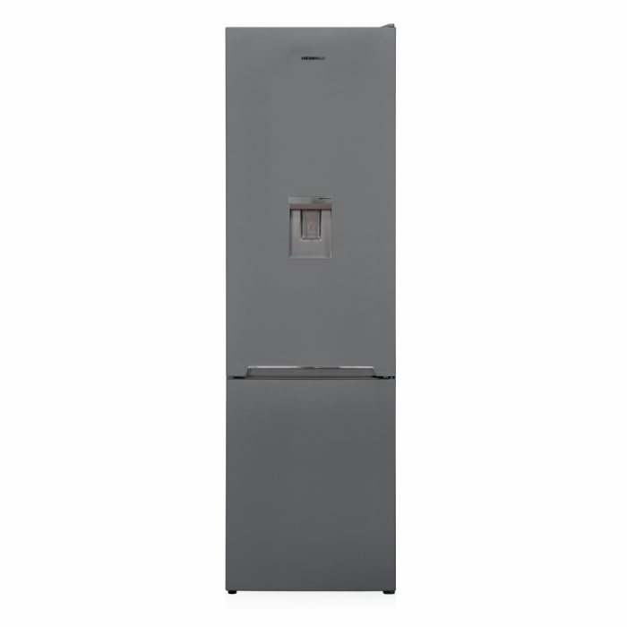 Combina frigorifica Heinner HC-V286SWDF+, 286 l, Clasa F, Dozator apa, Less frost, H 180 cm, Argintiu [1]