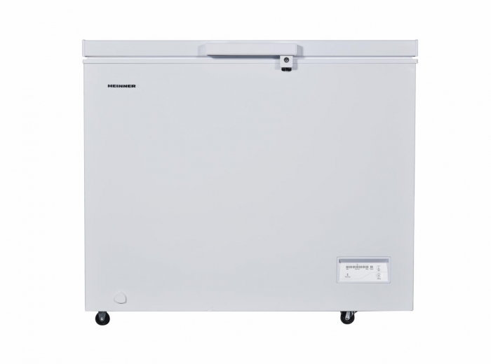 Lada frigorifica Heinner HCF-316NHF+, 316 l, Clasa F, Control elecronic, Iluminare LED, Waterproof Display, Alb [1]
