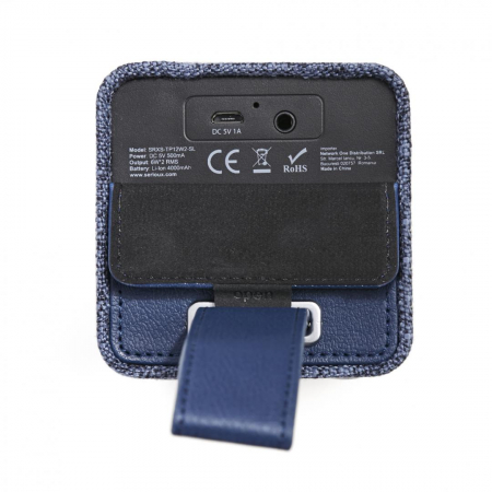 Boxa portabila Serioux Wave Cube, Bluetooth, 12W, Blue [3]