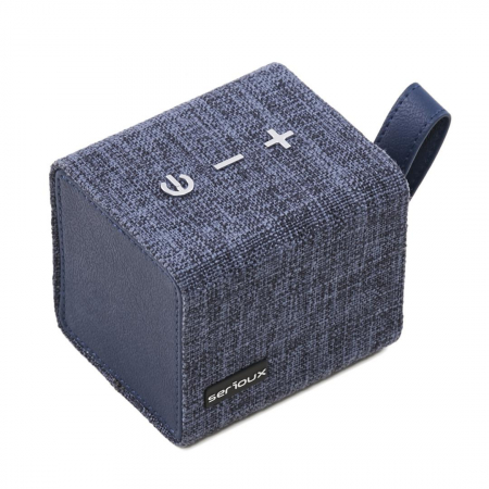 Boxa portabila Serioux Wave Cube, Bluetooth, 3W, Blue [0]