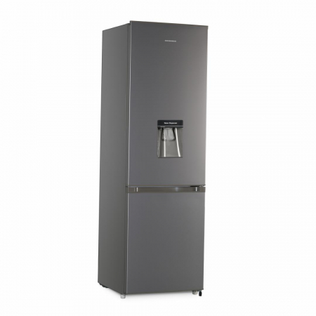 Combina frigorifica Heinner HC-N268SWDF+, 262 l, Clasa F, Dozator de apa, Iluminare LED, Control mecanic, Termostat ajustabil, H 180 cm, Argintiu [1]