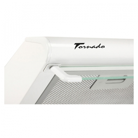 Hota traditionala Tornado Bona 10 (50) LED, 1 motor, latime 50 cm, absorbtie 380 m3/ora, filtru anti-grasimi aluminiu 5 straturi, Alb [2]