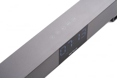 SoundBar PC Serioux SoundVibe 10W, bluetooth 4.2, acumulator, AUX, USB, Radio FM, Argintiu [6]