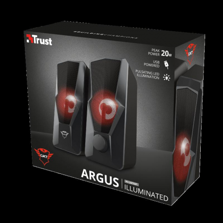 Trust GXT 610 Argus Red LED 2.0 Speaker [9]