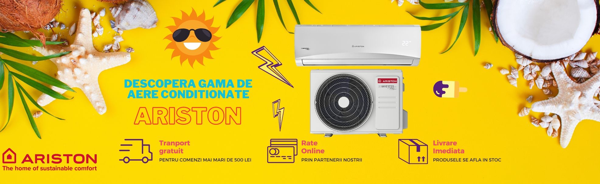 Aparat de aer Conditionat Ariston Prios 35