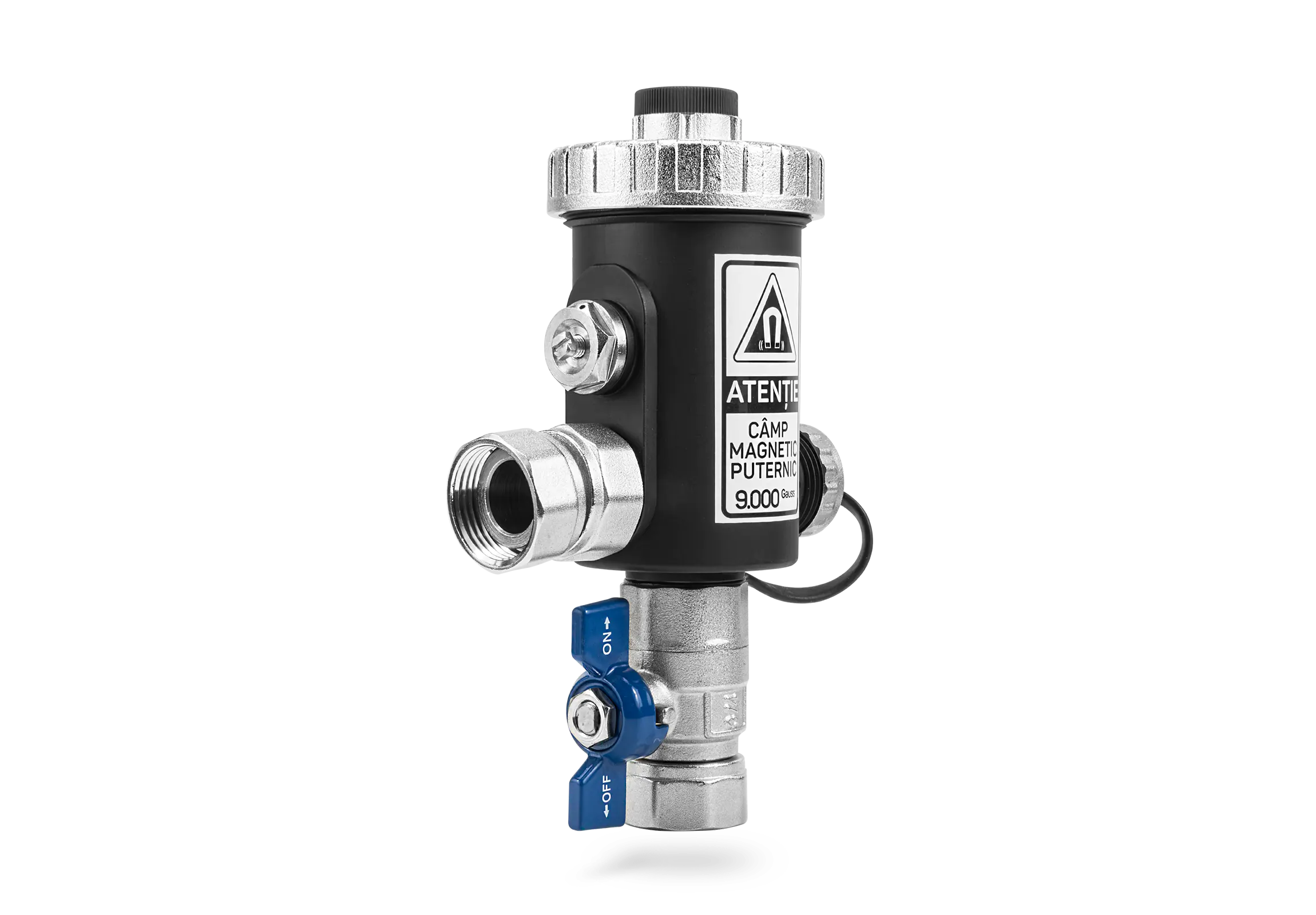 Filtru antimagnetită Homplex MF9000 3/4", separator magnetic și impurități pentru centrale termice [6]