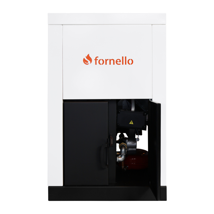 Centrală pe peleți Fornello Eco Energy 25 kW, complet echipată, arzător din fontă [7]