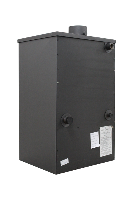 Termoșemineu pe lemne, brichete și cărbune Fornello PADOVA E 19,4 kW, cu manta de apă, 510 × 500 × 910 mm [4]