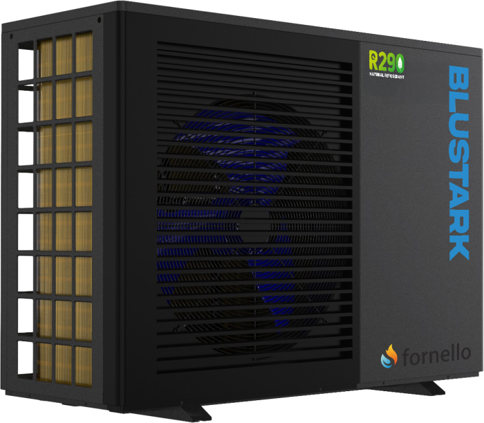 Pompa de căldură Fornello BLUSTARK Qsense 6, monobloc aer-apă, R290, 6 kW, Full DC Inverter, A+++, Wi-Fi [3]