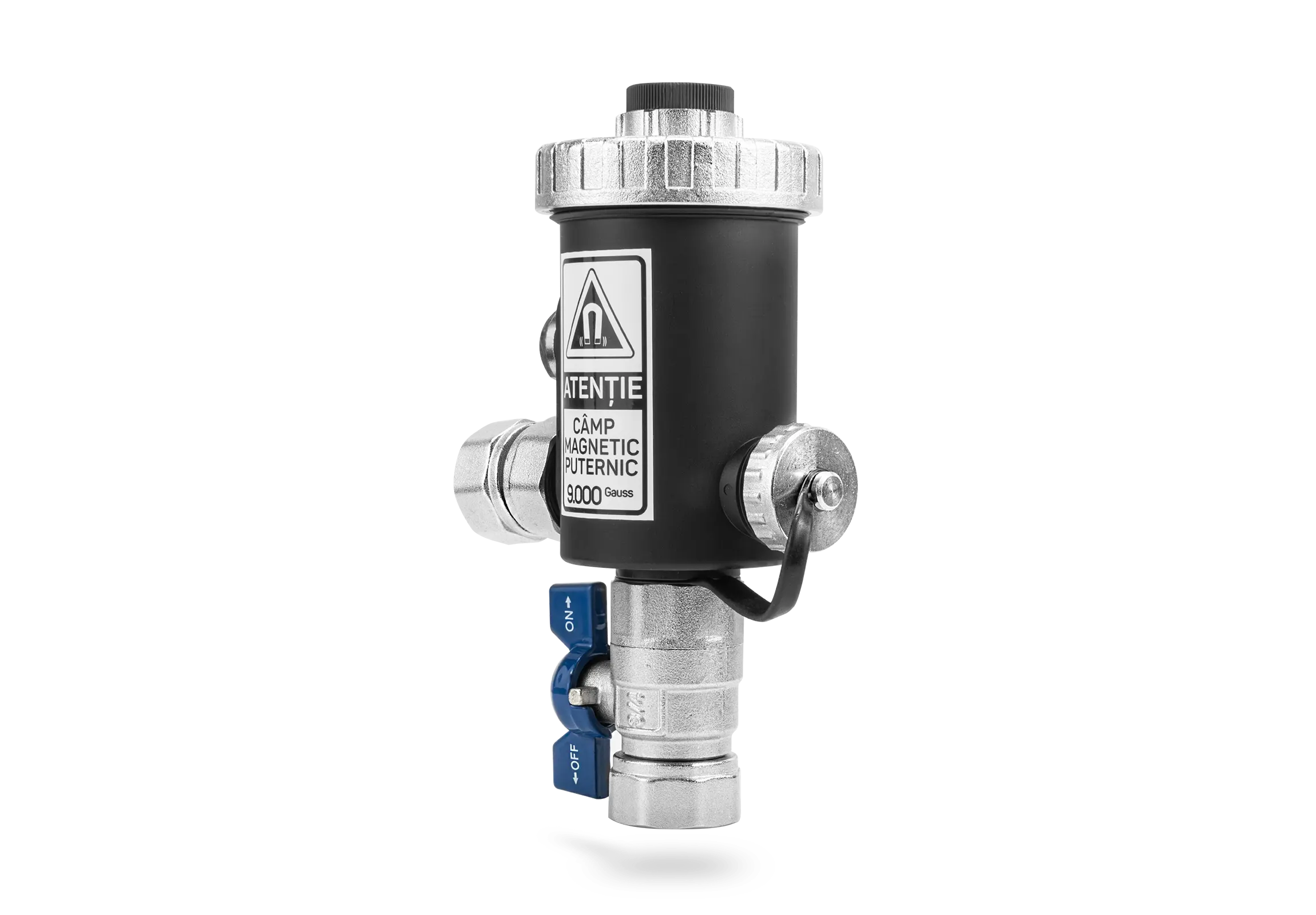 Filtru antimagnetită Homplex MF9000 3/4", separator magnetic și impurități pentru centrale termice [2]