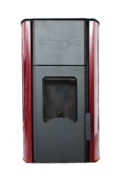 Termoșemineu centrală pe peleți Fornello Royal Bordeaux 25 kW, complet echipat [4]